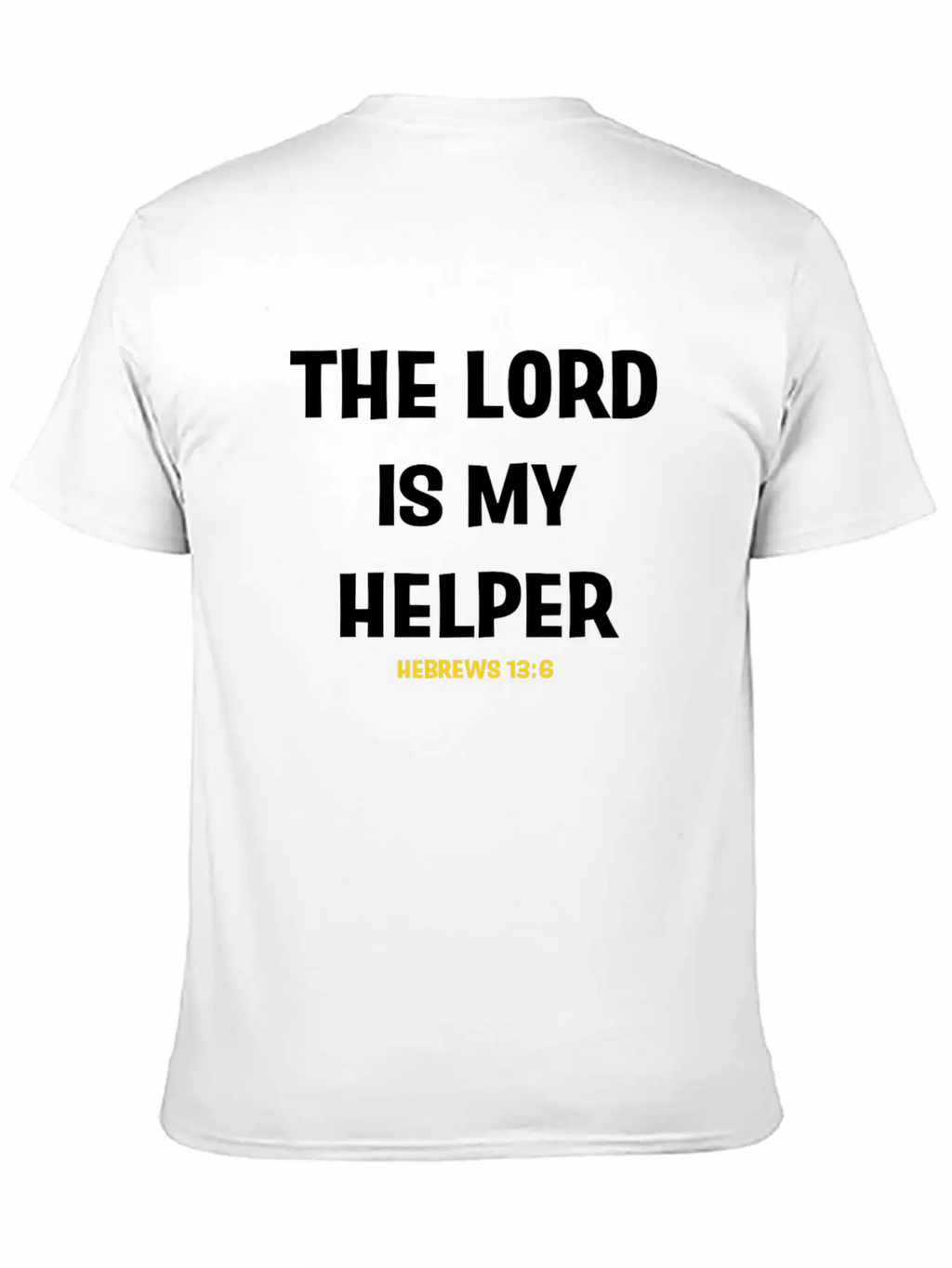 Bible Verse Unisex Short Sleeve Soft Cotton T-Shirt – Casual Everyday Wear