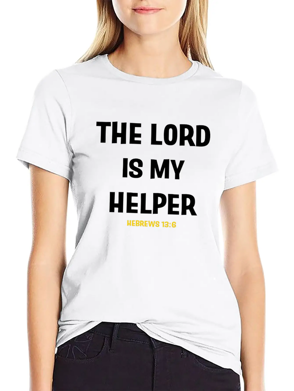 Bible Verse Unisex Short Sleeve Soft Cotton T-Shirt – Casual Everyday Wear
