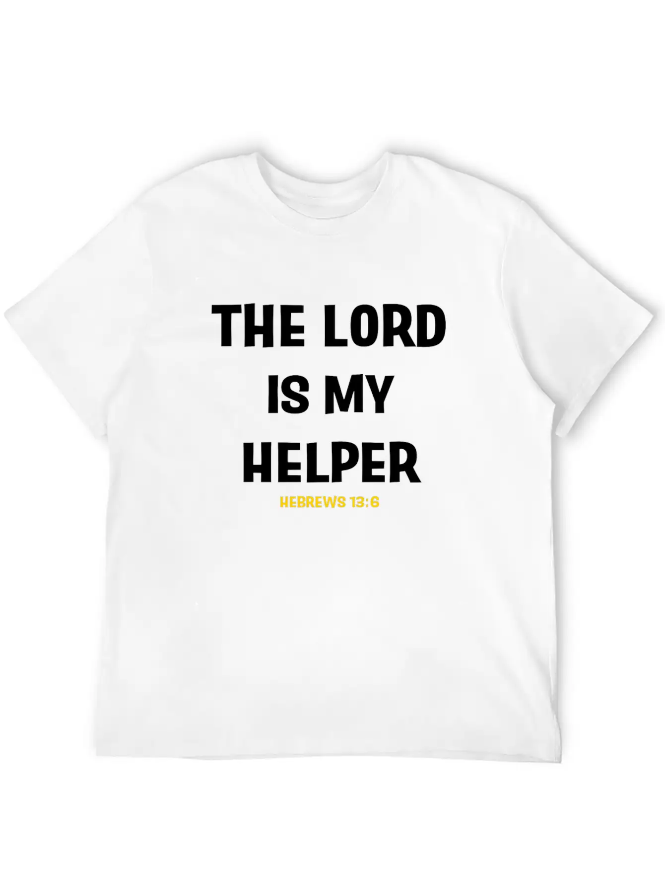 Bible Verse Unisex Short Sleeve Soft Cotton T-Shirt – Casual Everyday Wear