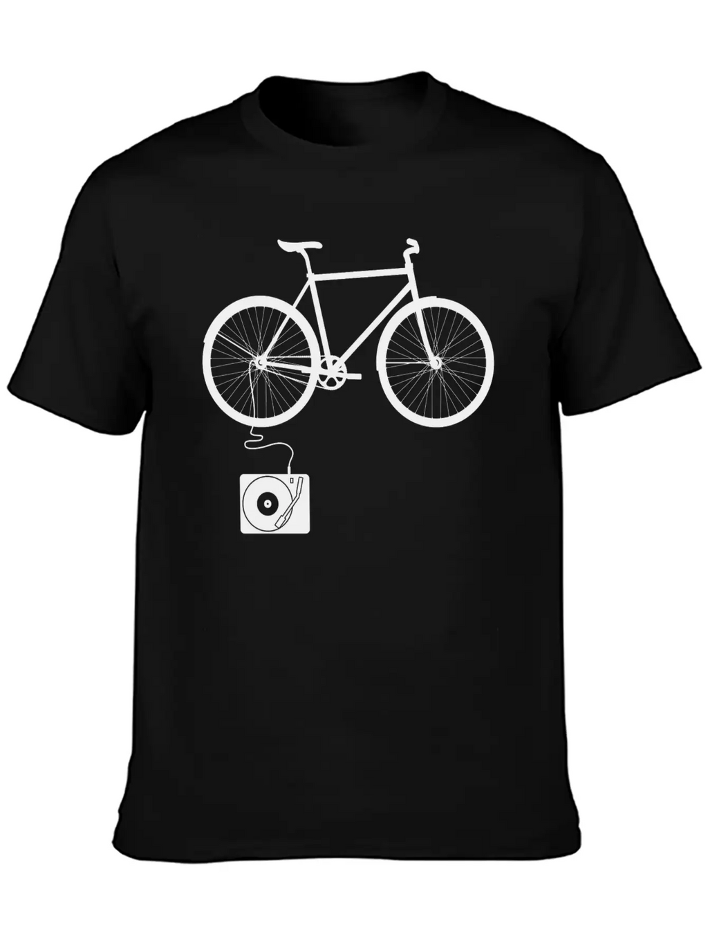 Bicycle Breathable Soft Cotton T-Shirt – Timeless Casual Look