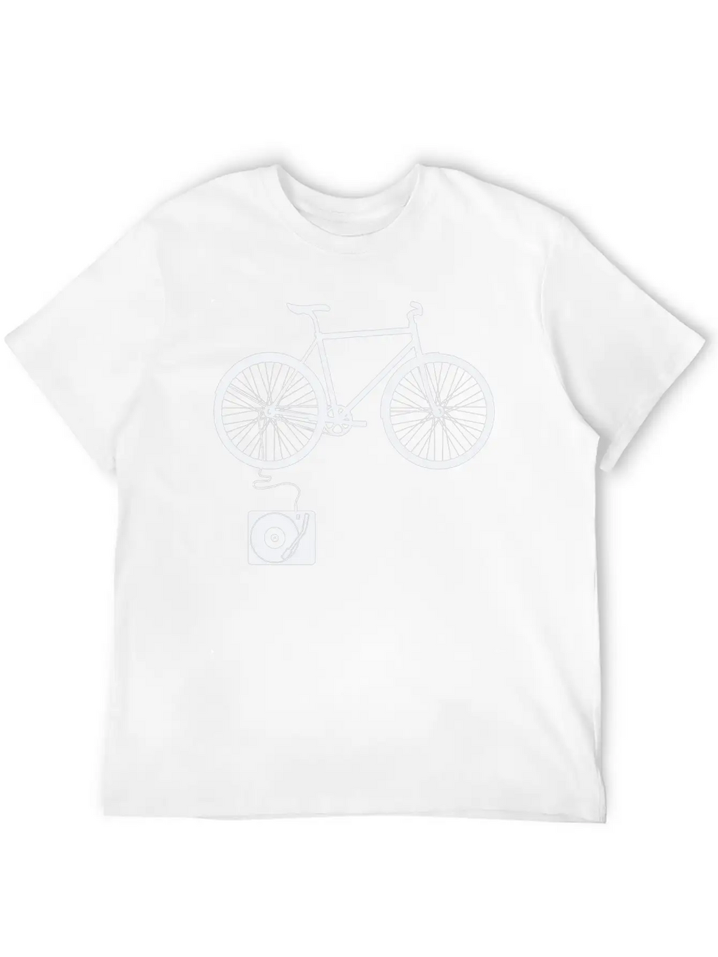 Bicycle Breathable Soft Cotton T-Shirt – Timeless Casual Look