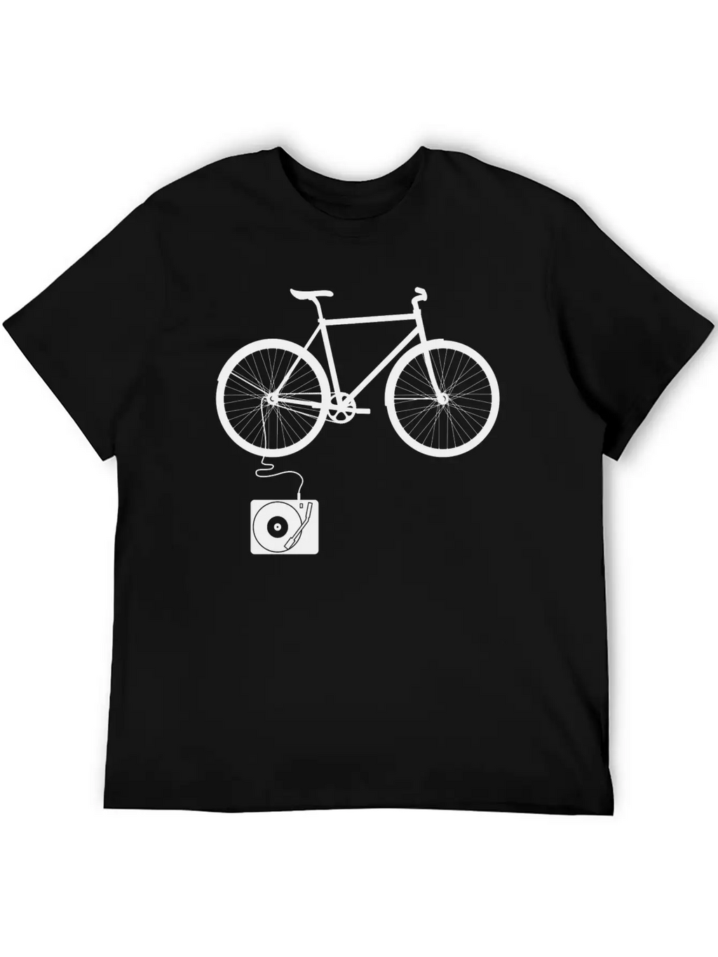 Bicycle Breathable Soft Cotton T-Shirt – Timeless Casual Look