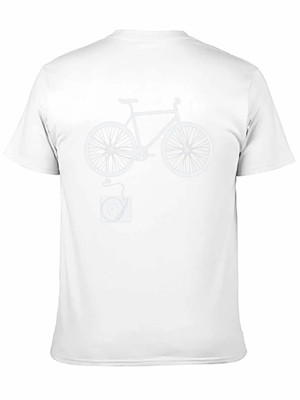 Bicycle Breathable Soft Cotton T-Shirt – Timeless Casual Look