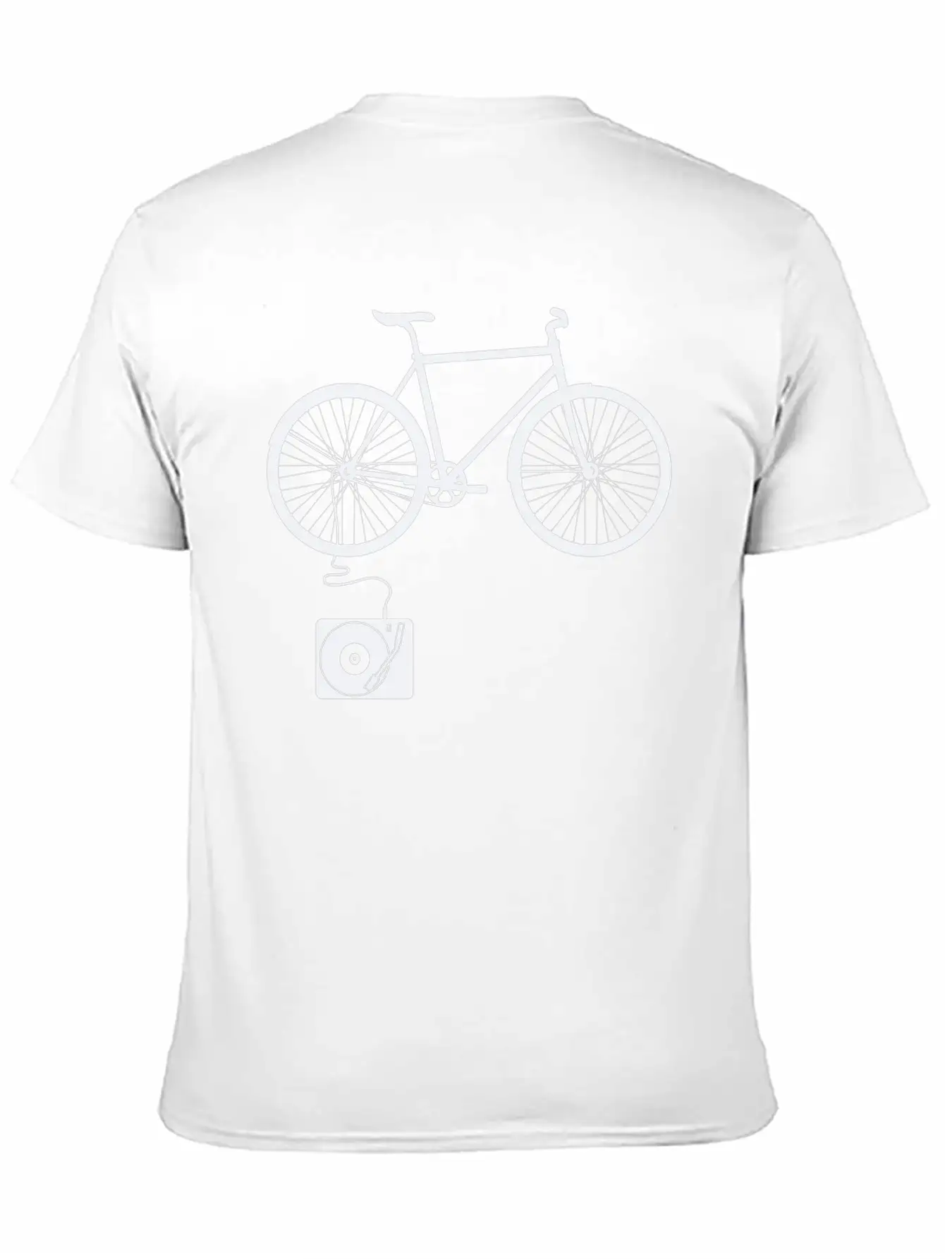 Bicycle Breathable Soft Cotton T-Shirt – Timeless Casual Look