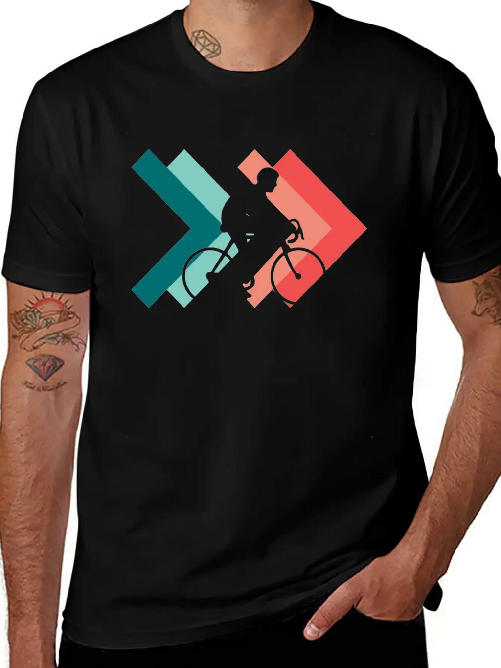 Bicycle Tour Unisex Casual T-Shirt – Clean Design For Daily Comfort
