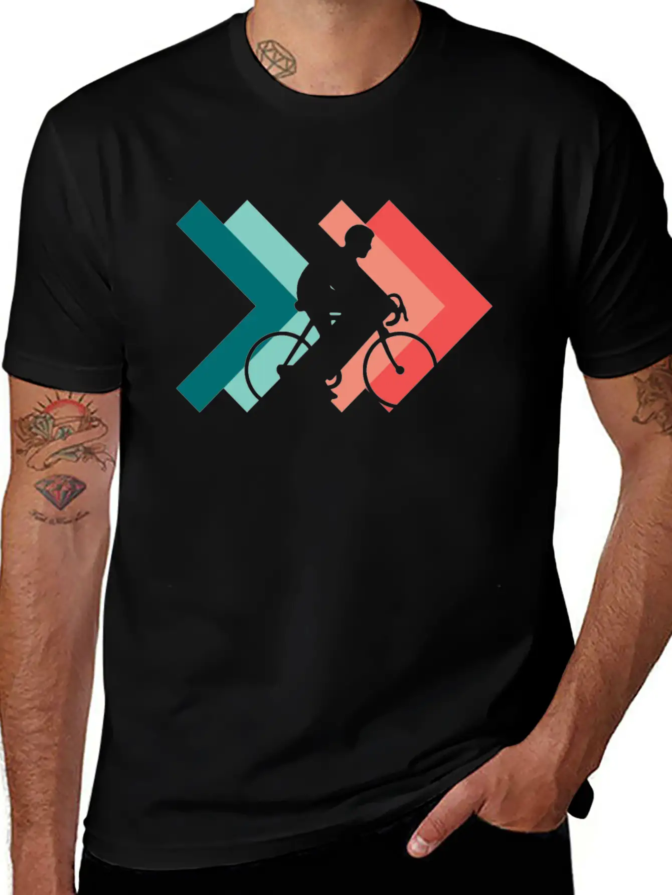 Bicycle Tour Unisex Casual T-Shirt – Clean Design For Daily Comfort