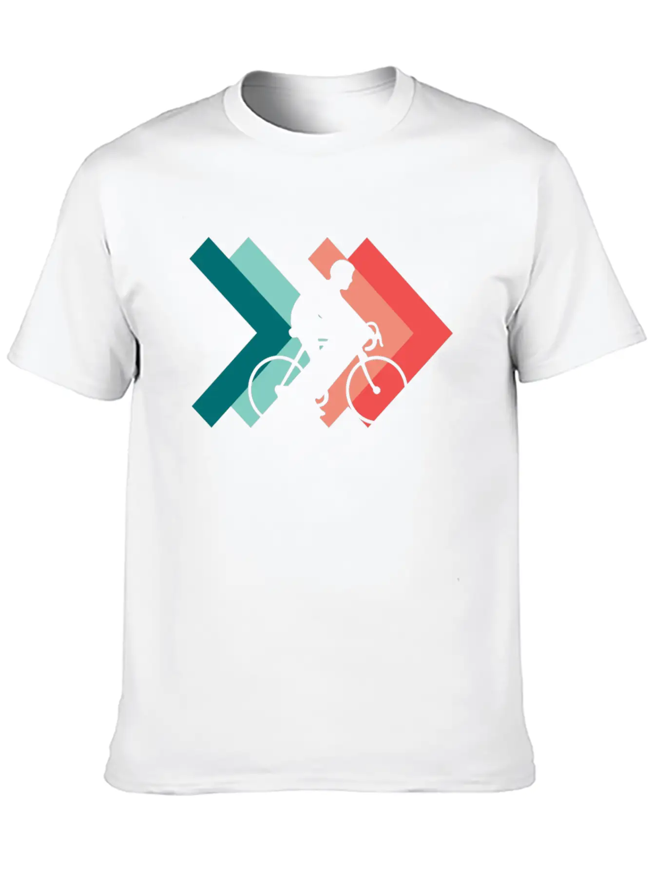 Bicycle Tour Unisex Casual T-Shirt – Clean Design For Daily Comfort