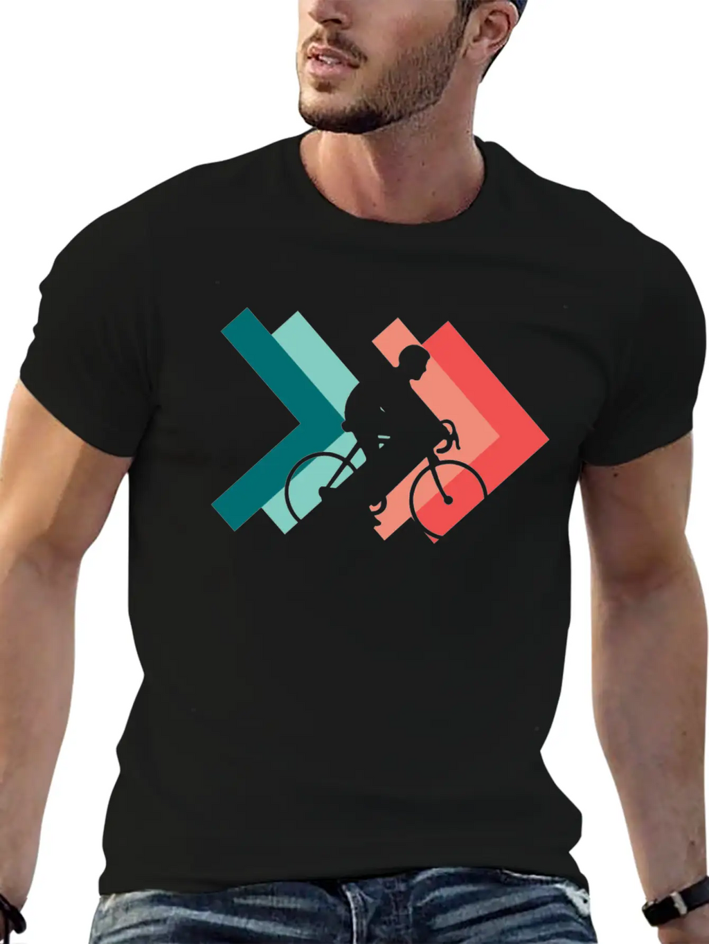 Bicycle Tour Unisex Casual T-Shirt – Clean Design For Daily Comfort