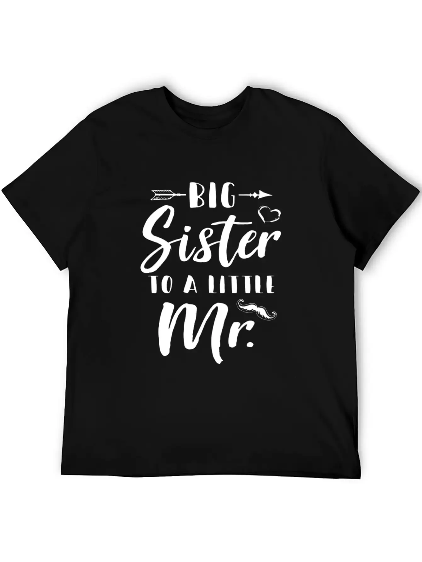 Big Sister To A Little Mister Baby Kid Shower Essential Cotton Tee For Daily Outfits – Unisex Style