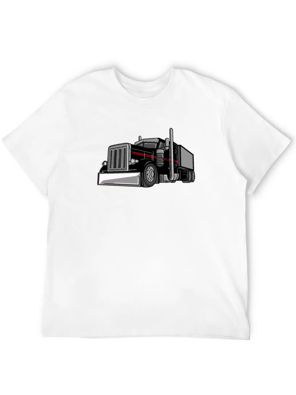 Big Truck Driver Trucking Trucker Stylish Everyday T-Shirt – Unisex Basic Cotton Tee