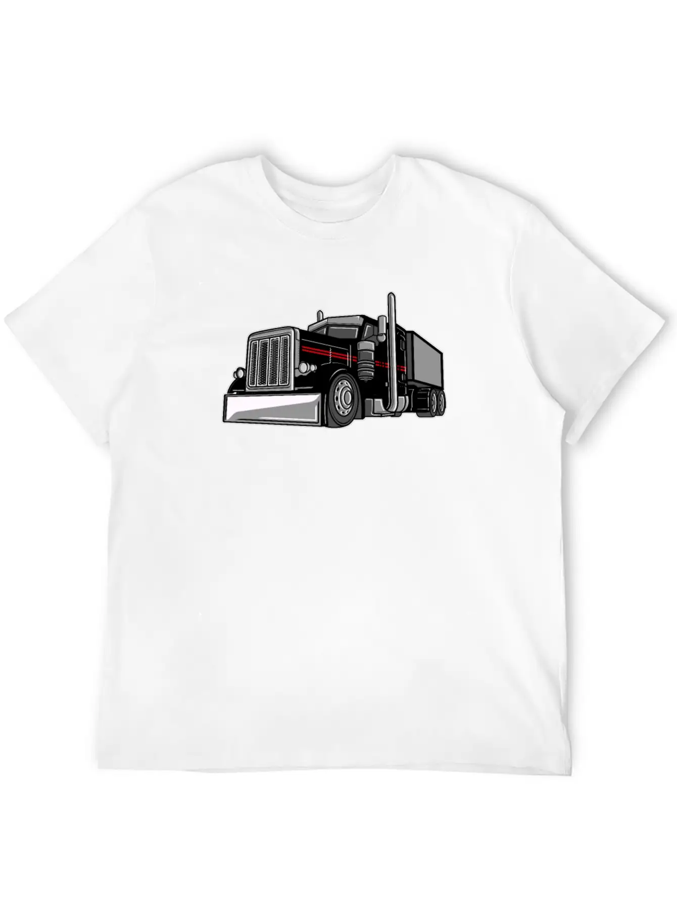 Big Truck Driver Trucking Trucker Stylish Everyday T-Shirt – Unisex Basic Cotton Tee
