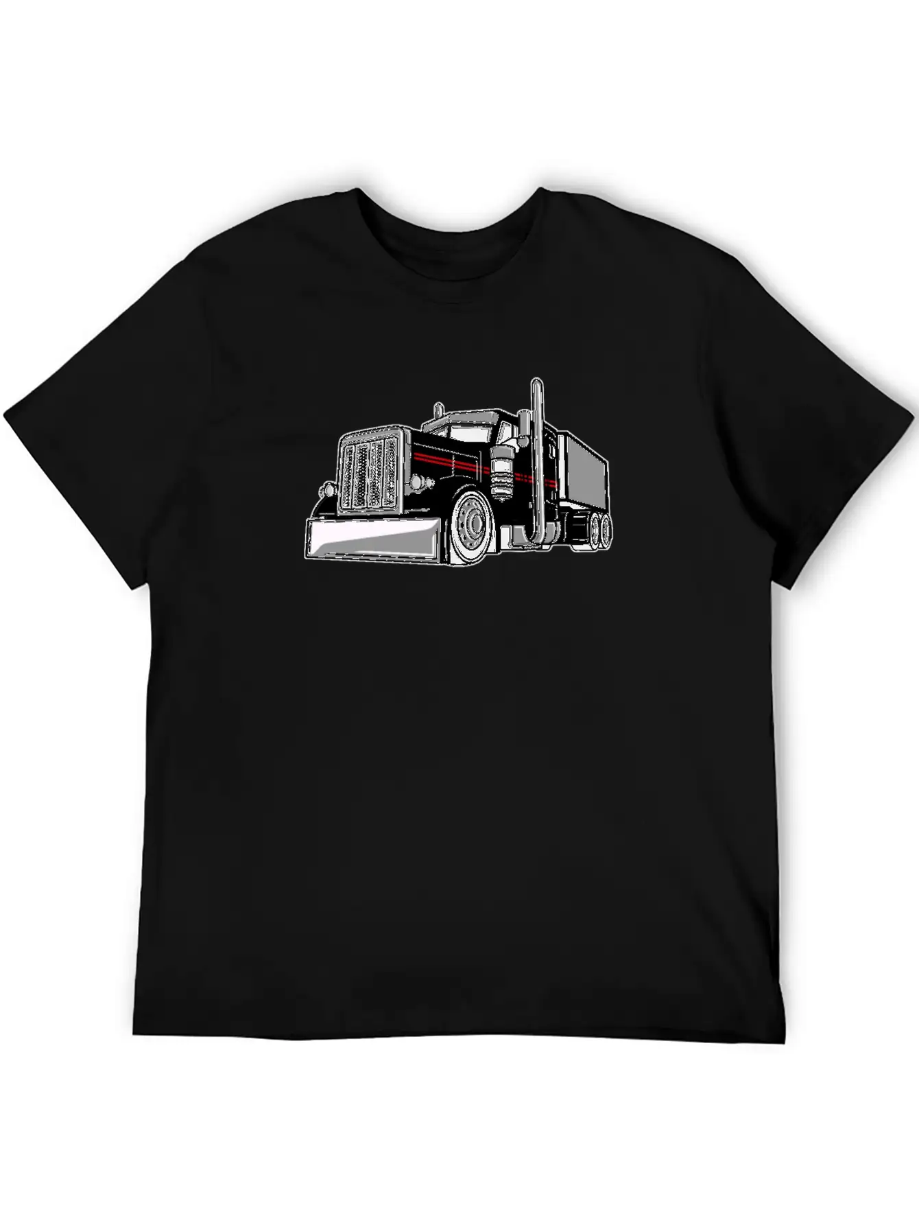 Big Truck Driver Trucking Trucker Stylish Everyday T-Shirt – Unisex Basic Cotton Tee
