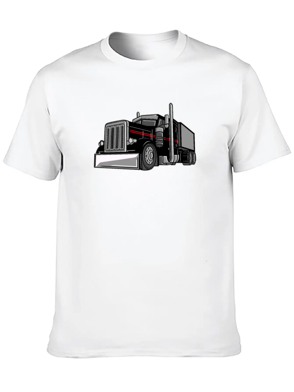 Big Truck Driver Trucking Trucker Stylish Everyday T-Shirt – Unisex Basic Cotton Tee