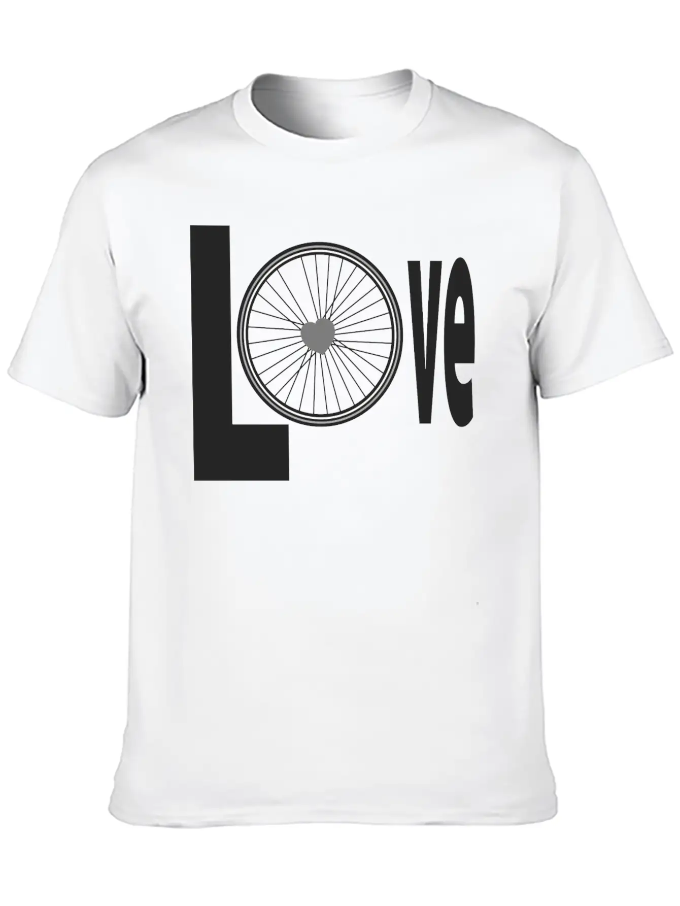 Biking Cycling Unisex Short Sleeve Soft Cotton T-Shirt – Casual Everyday Wear