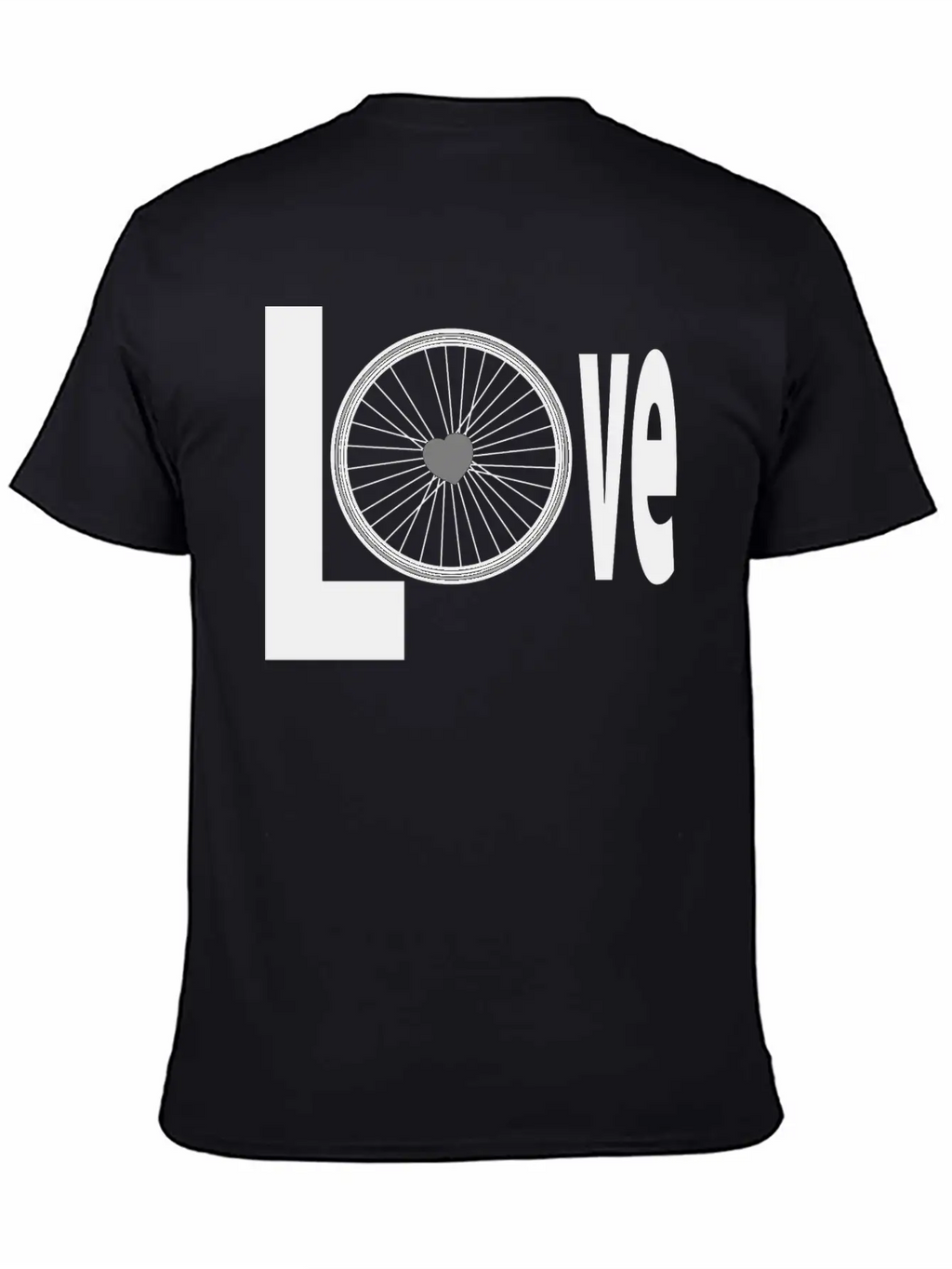Biking Cycling Unisex Short Sleeve Soft Cotton T-Shirt – Casual Everyday Wear