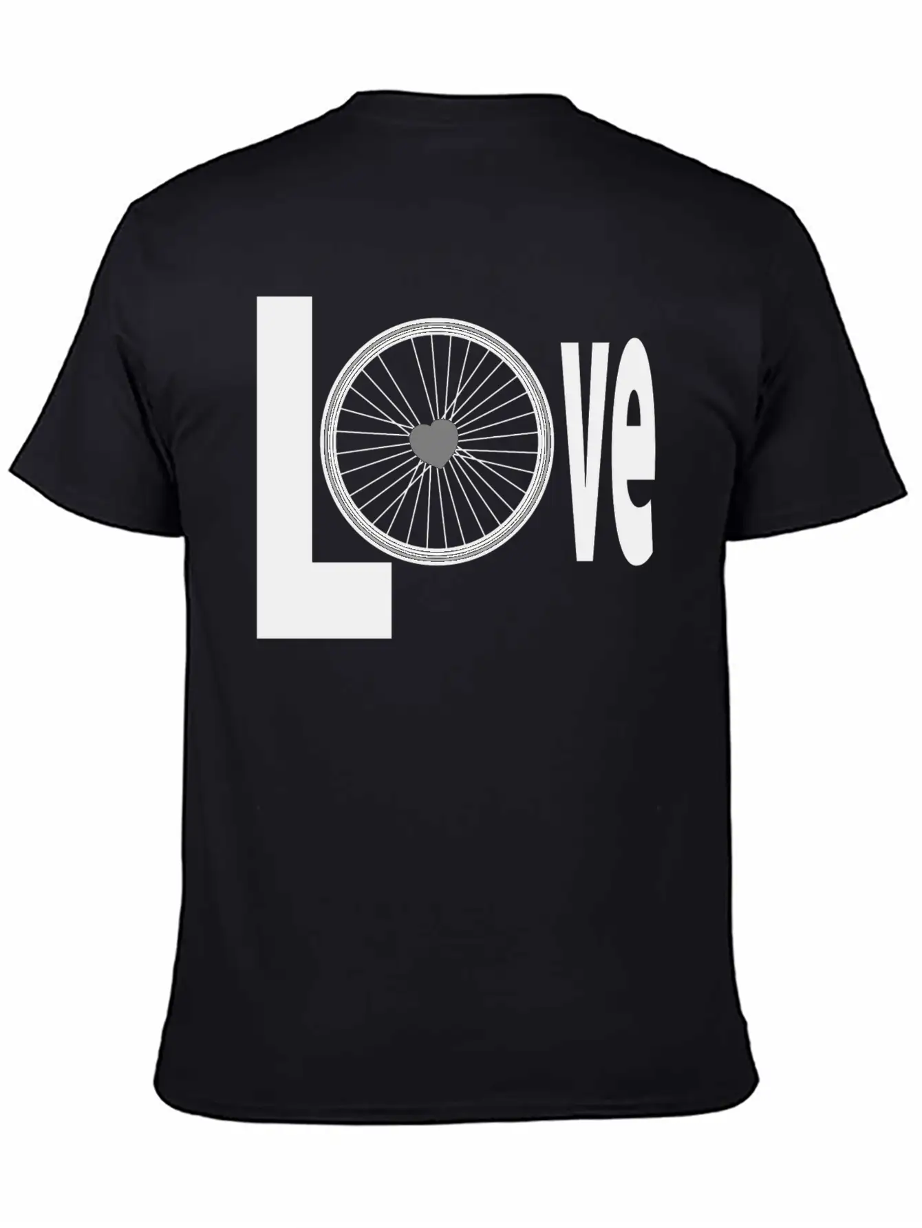 Biking Cycling Unisex Short Sleeve Soft Cotton T-Shirt – Casual Everyday Wear
