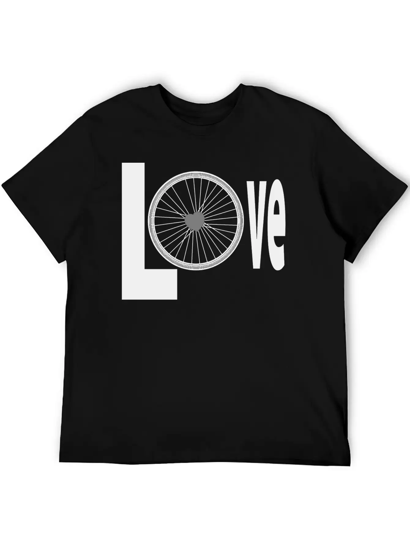 Biking Cycling Unisex Short Sleeve Soft Cotton T-Shirt – Casual Everyday Wear