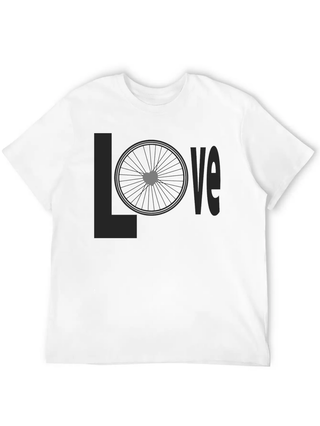 Biking Cycling Unisex Short Sleeve Soft Cotton T-Shirt – Casual Everyday Wear