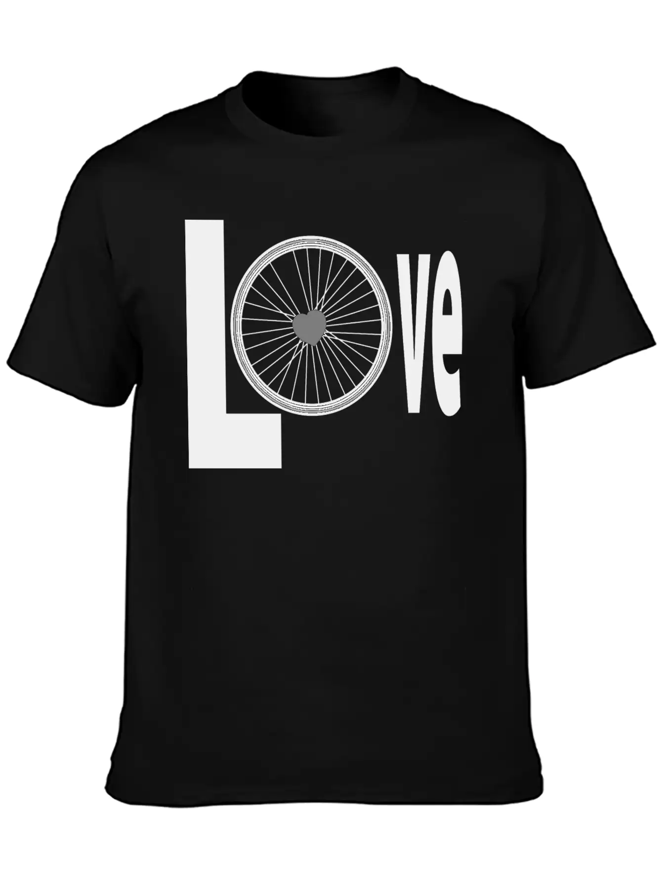 Biking Cycling Unisex Short Sleeve Soft Cotton T-Shirt – Casual Everyday Wear