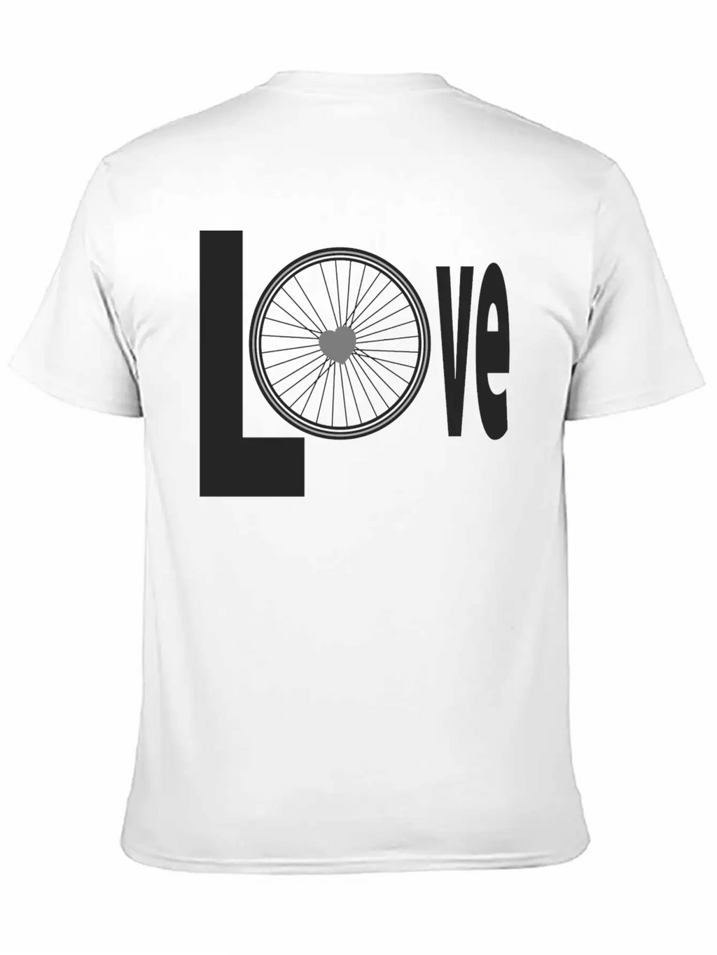 Biking Cycling Unisex Short Sleeve Soft Cotton T-Shirt – Casual Everyday Wear