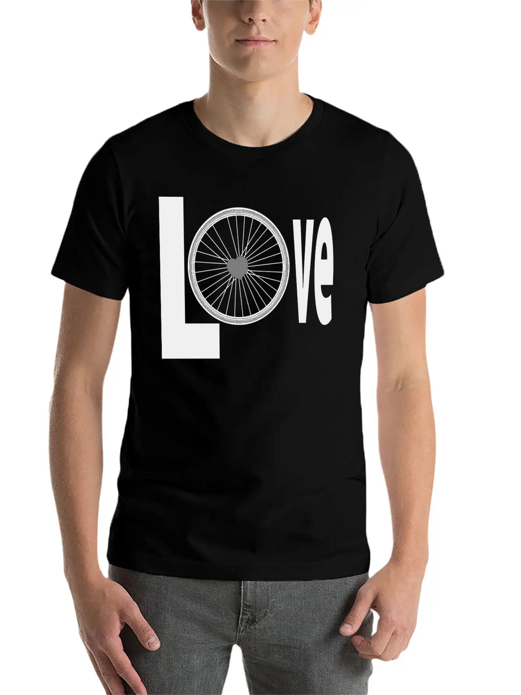 Biking Cycling Unisex Short Sleeve Soft Cotton T-Shirt – Casual Everyday Wear