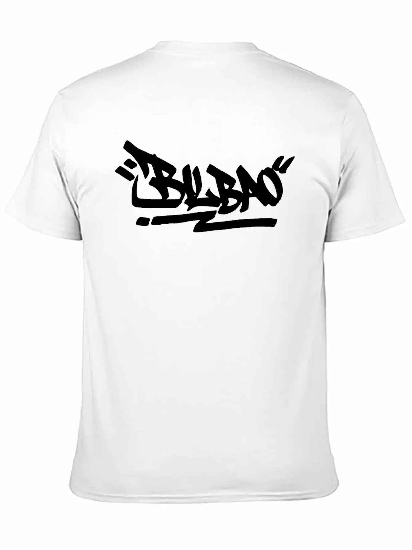 Bilbao City Graffiti Street Art Handstyle Spain Hi Classic Fit Graphic Tee For Daily Comfort – Unisex Cotton Shirt