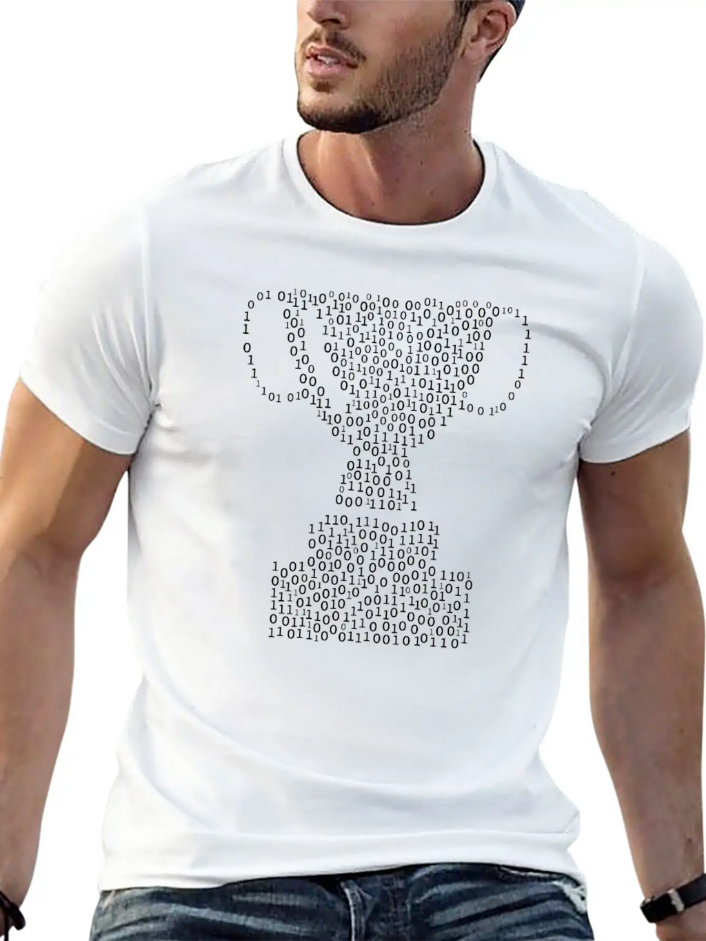 Binary Award Essential Cotton Tee For Daily Outfits – Unisex Style