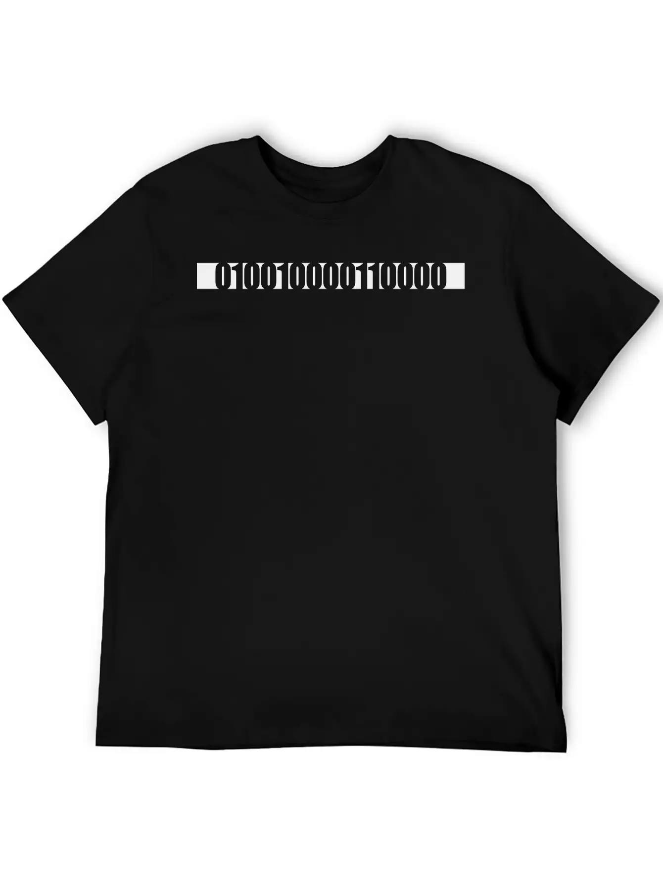 Binary Code Program Language Breathable Soft Cotton T-Shirt – Timeless Casual Look