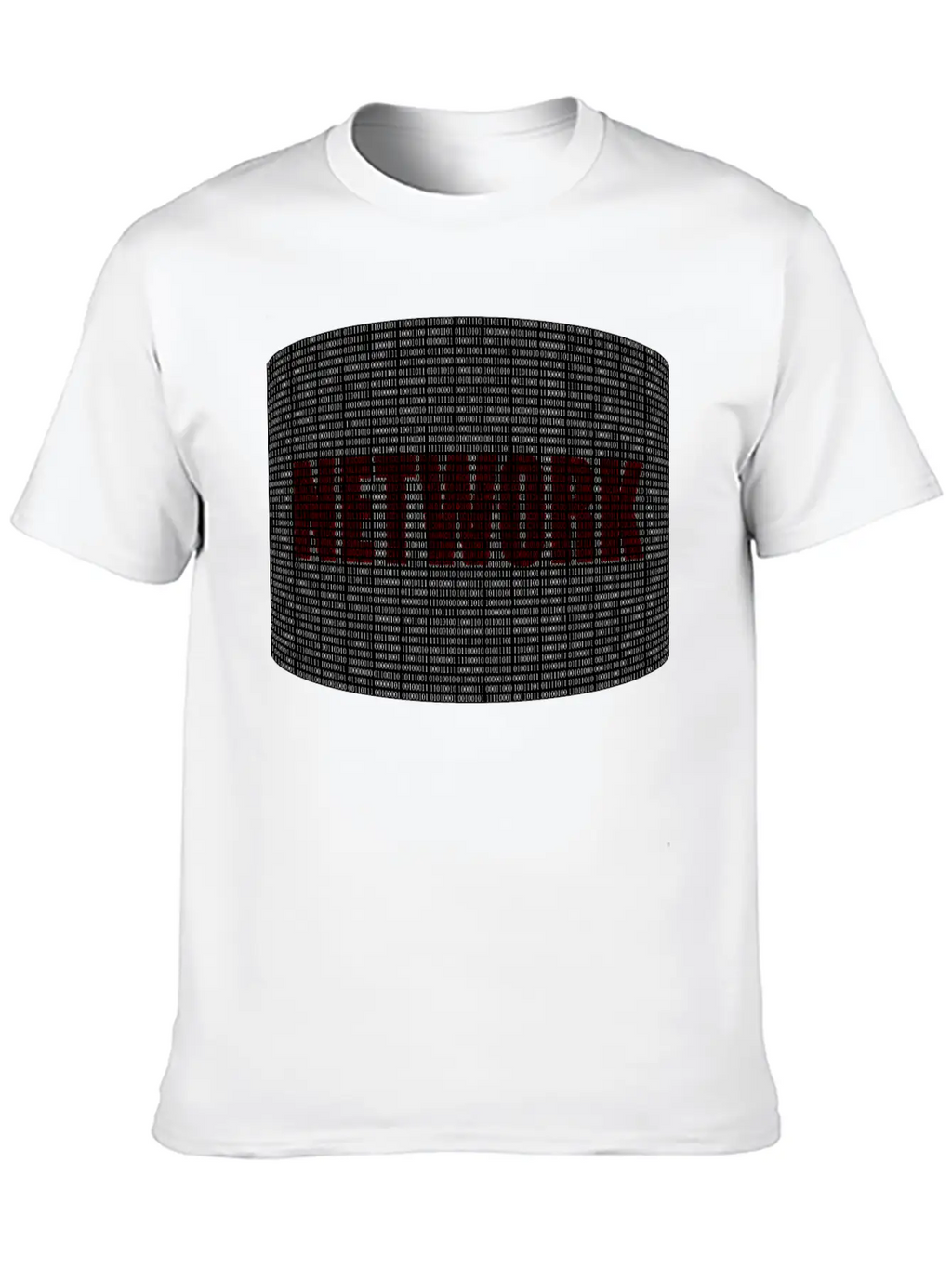 Binary Network 4 Unisex Short Sleeve Soft Cotton T-Shirt – Casual Everyday Wear