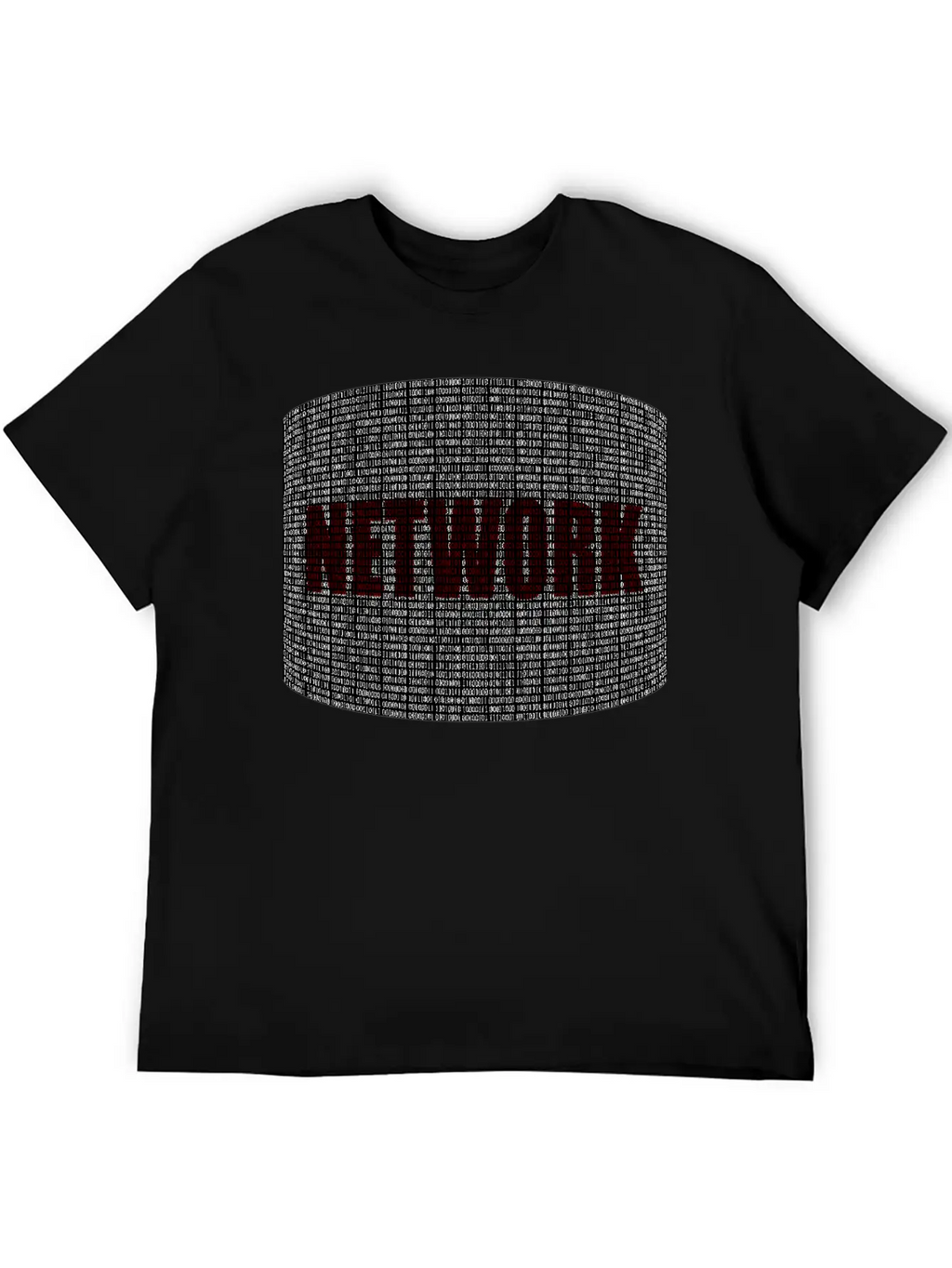 Binary Network 4 Unisex Short Sleeve Soft Cotton T-Shirt – Casual Everyday Wear