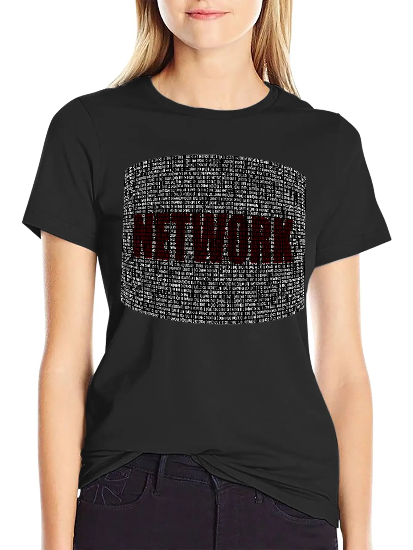 Binary Network 4 Unisex Short Sleeve Soft Cotton T-Shirt – Casual Everyday Wear