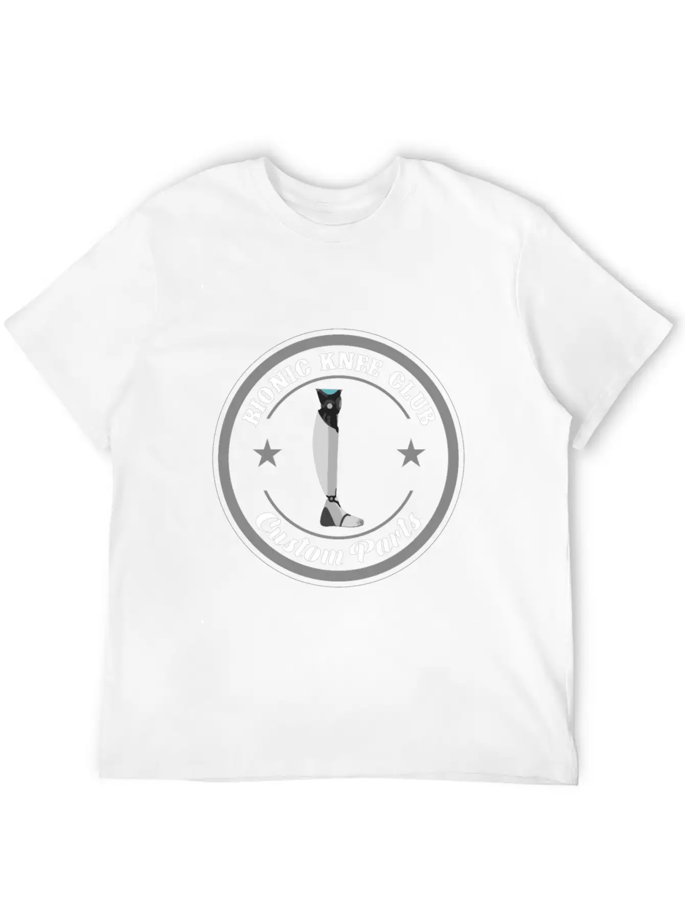 Bionic Knee Replacement Funny Surgery Recovery Unisex Casual T-Shirt – Clean Design For Daily Comfort