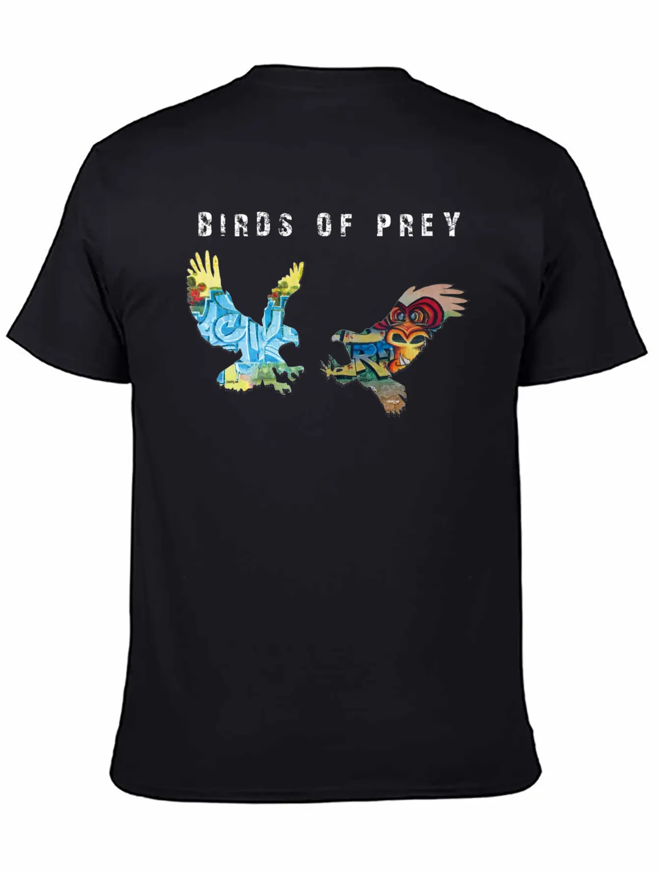 Birds Of Prey - Black Shirts Edition Breathable Soft Cotton T-Shirt – Timeless Casual Look