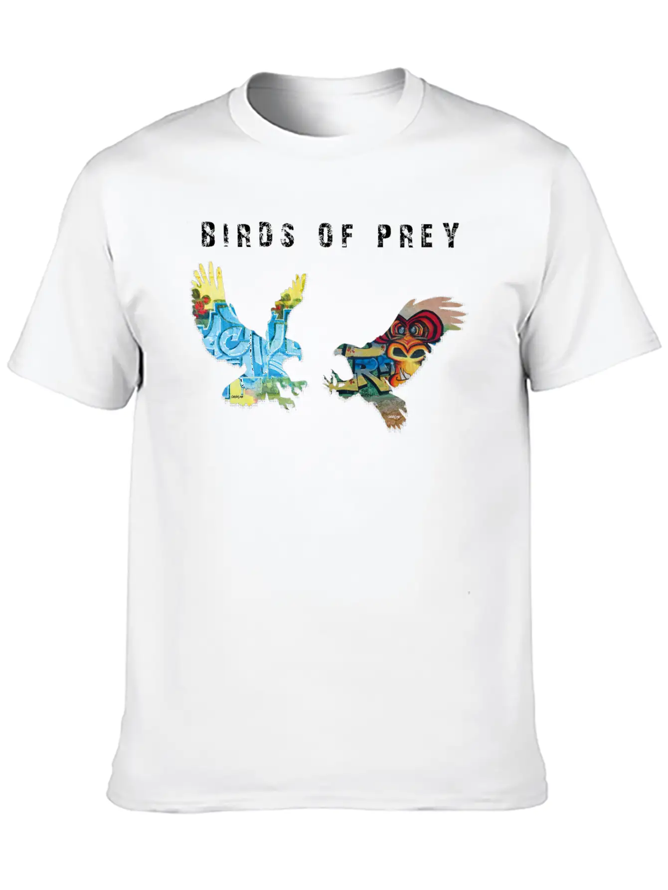 Birds Of Prey - Black Shirts Edition Breathable Soft Cotton T-Shirt – Timeless Casual Look