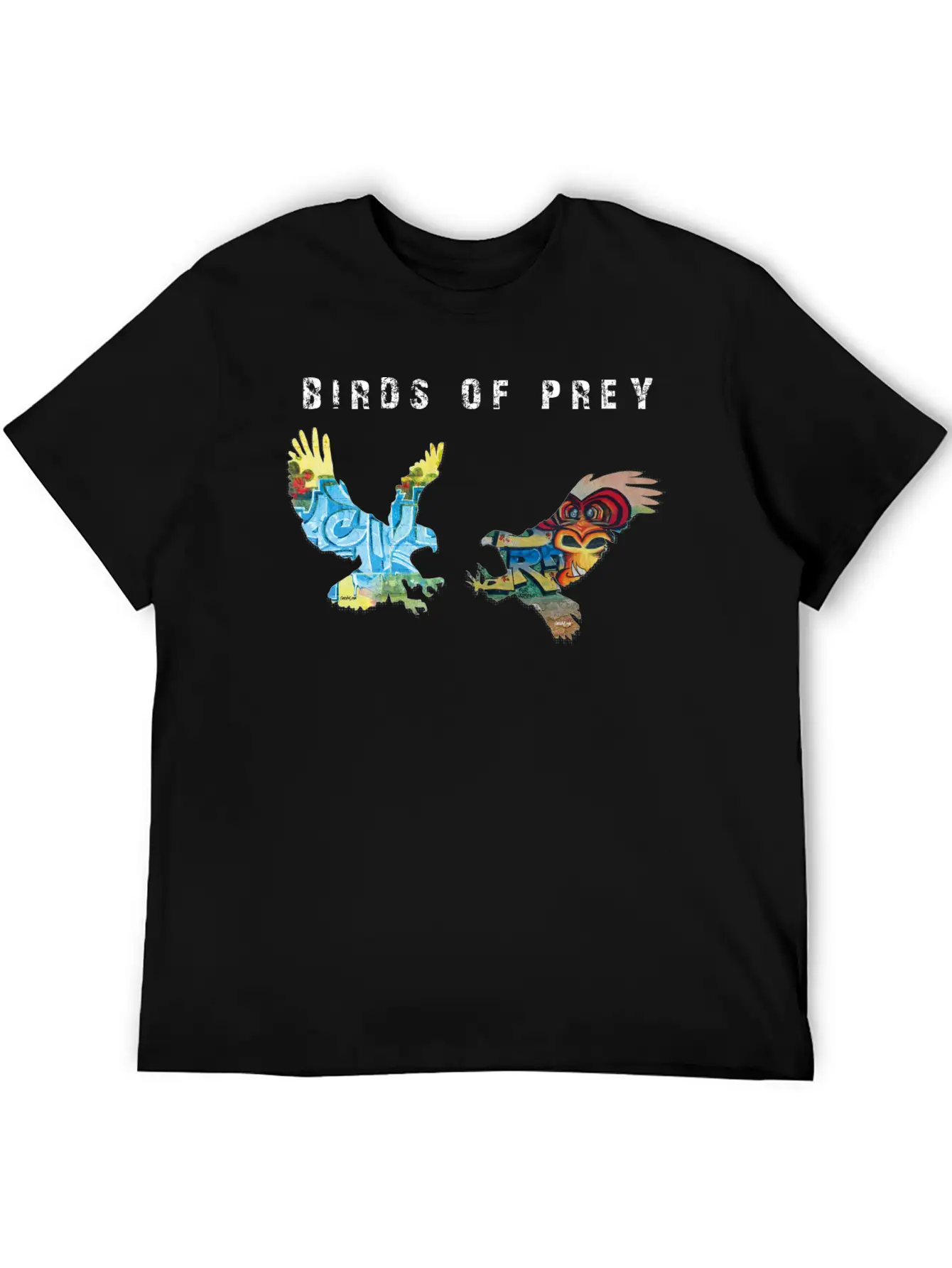 Birds Of Prey - Black Shirts Edition Breathable Soft Cotton T-Shirt – Timeless Casual Look