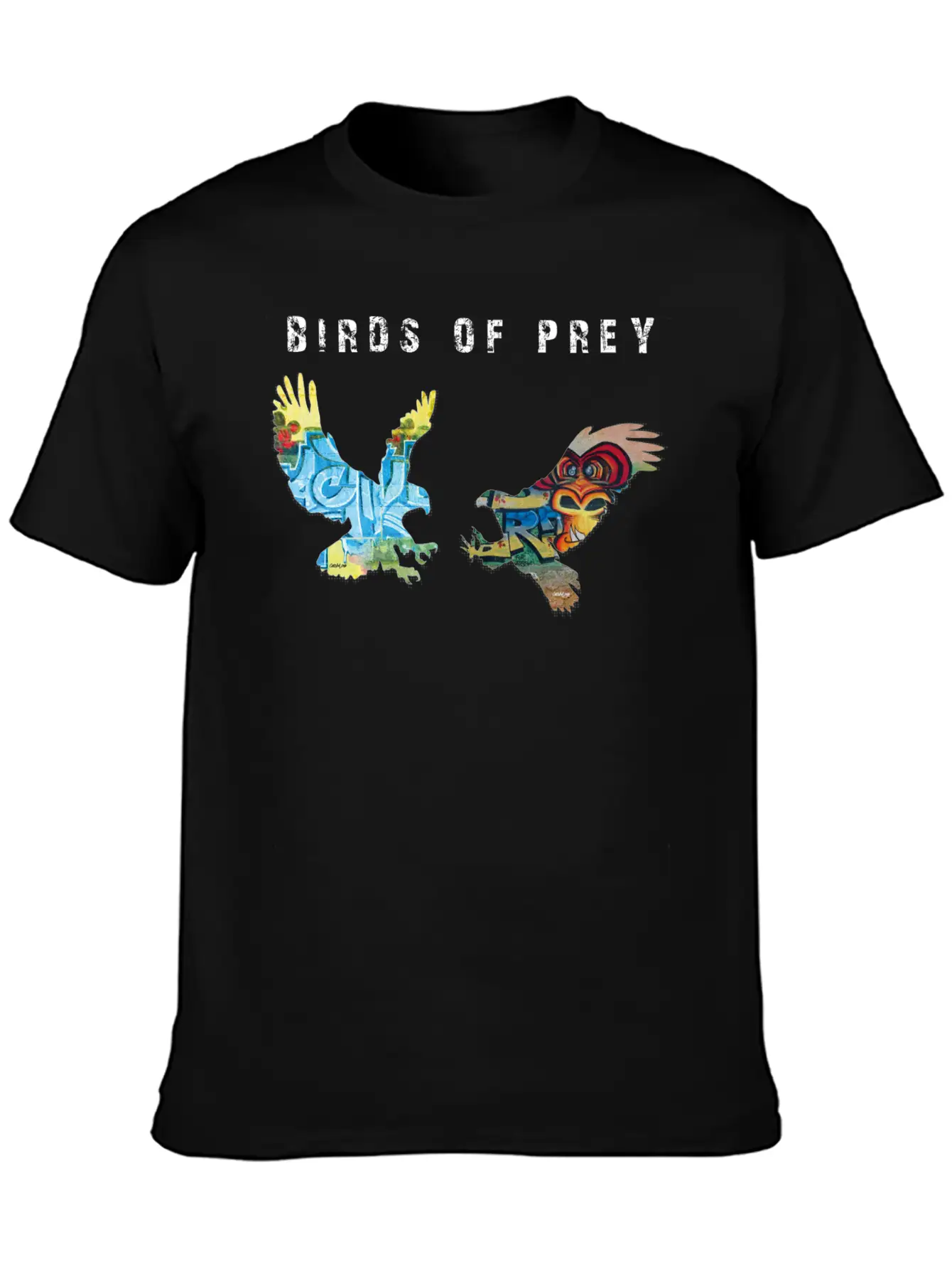 Birds Of Prey - Black Shirts Edition Breathable Soft Cotton T-Shirt – Timeless Casual Look
