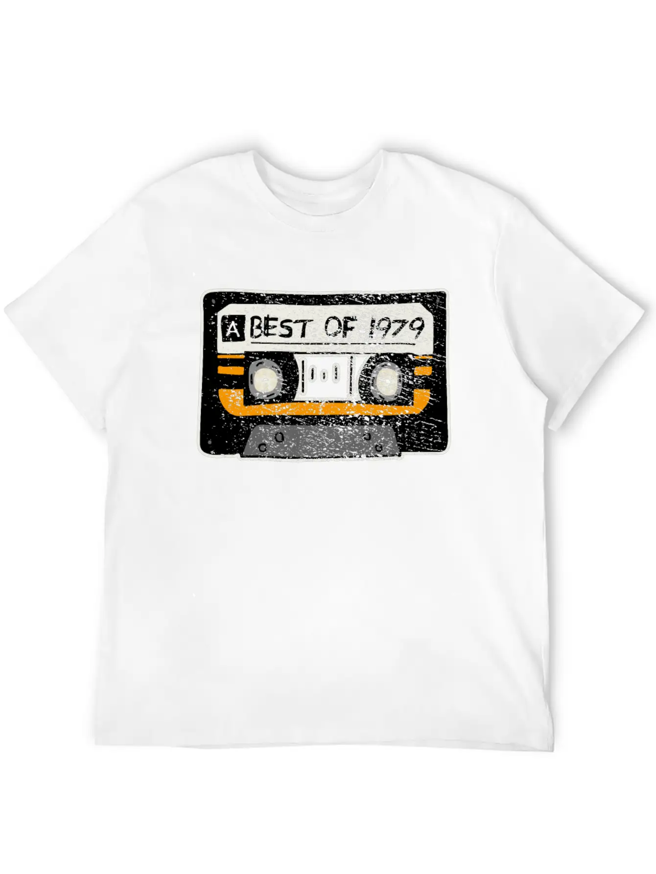 Birtday 1979 Unisex Short Sleeve Soft Cotton T-Shirt – Casual Everyday Wear