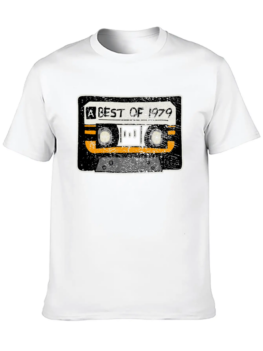 Birtday 1979 Unisex Short Sleeve Soft Cotton T-Shirt – Casual Everyday Wear