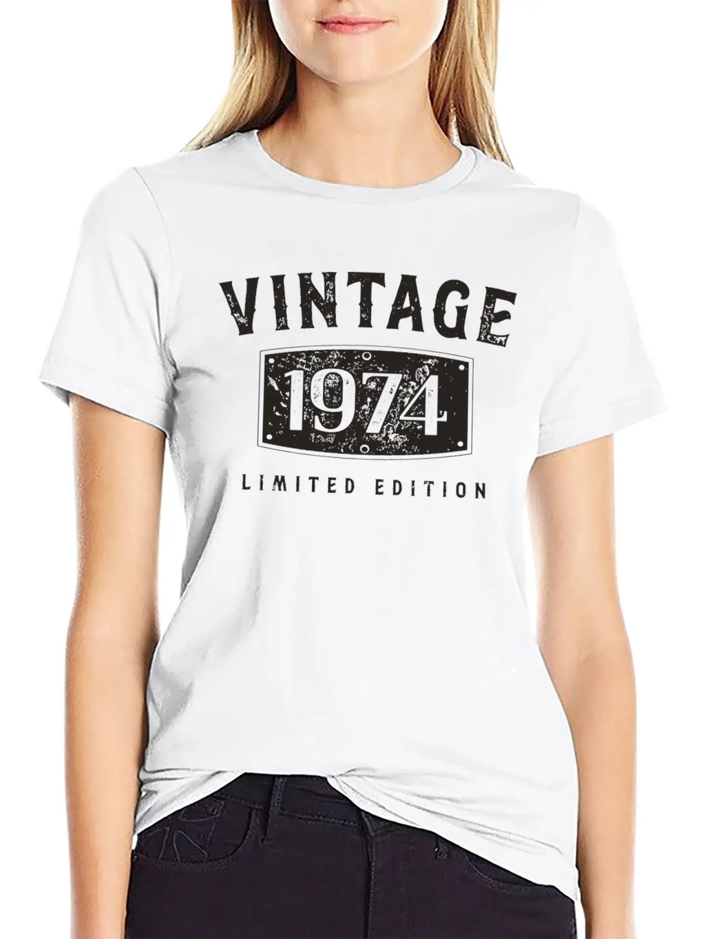 Birthday 1974 Limited Edition Vintage 1974 Breathable Soft Cotton T-Shirt – Timeless Casual Look