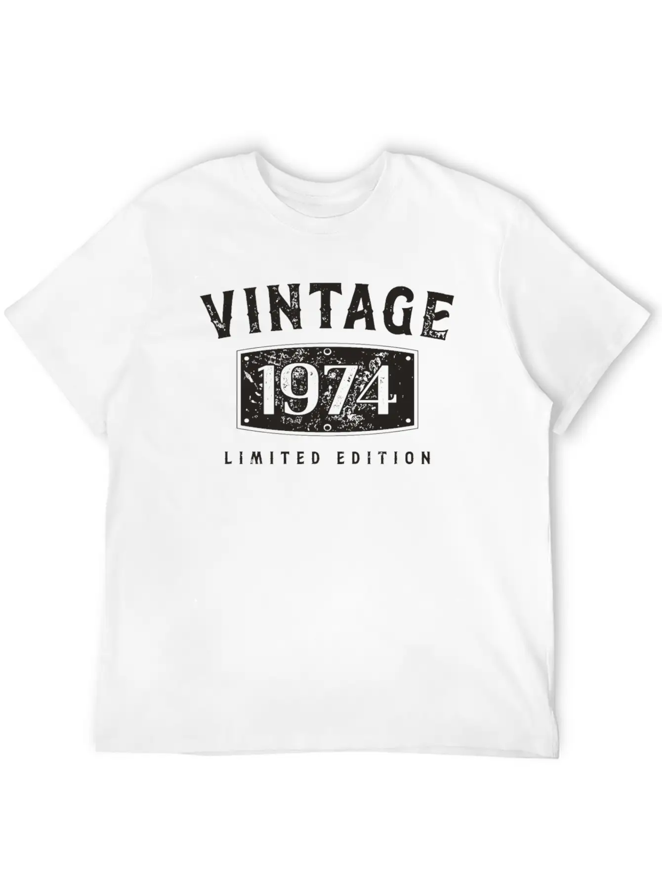 Birthday 1974 Limited Edition Vintage 1974 Breathable Soft Cotton T-Shirt – Timeless Casual Look