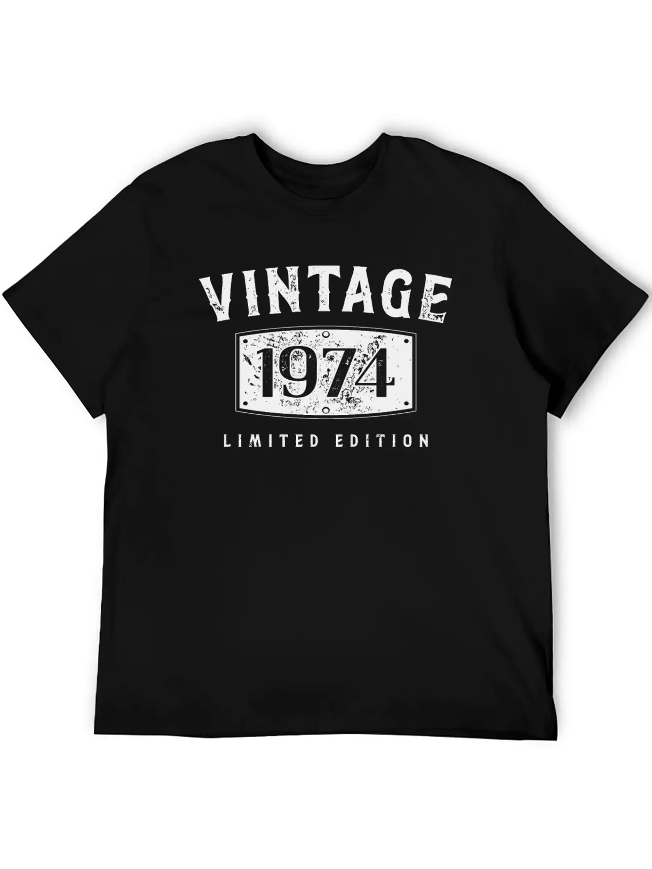 Birthday 1974 Limited Edition Vintage 1974 Breathable Soft Cotton T-Shirt – Timeless Casual Look