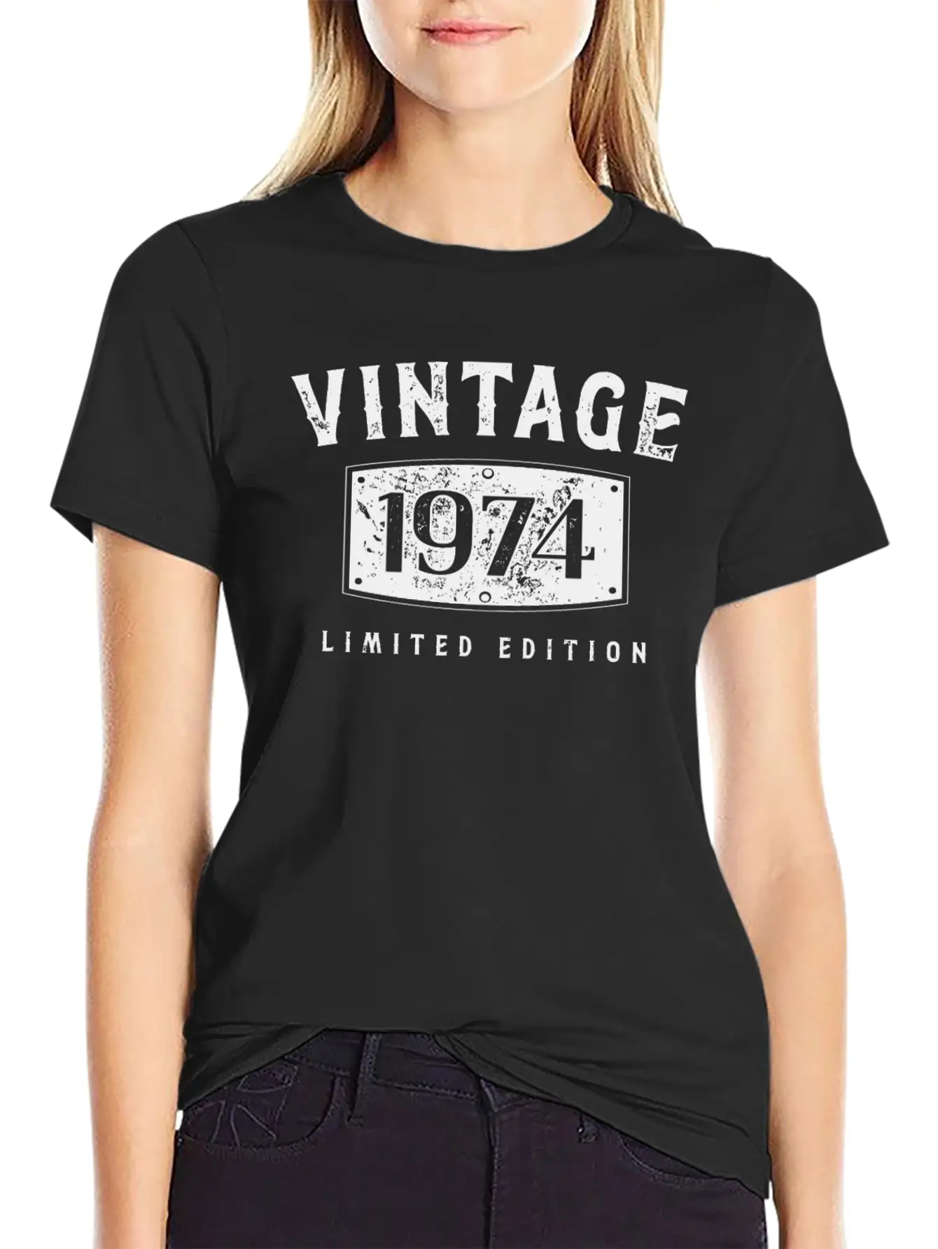 Birthday 1974 Limited Edition Vintage 1974 Breathable Soft Cotton T-Shirt – Timeless Casual Look
