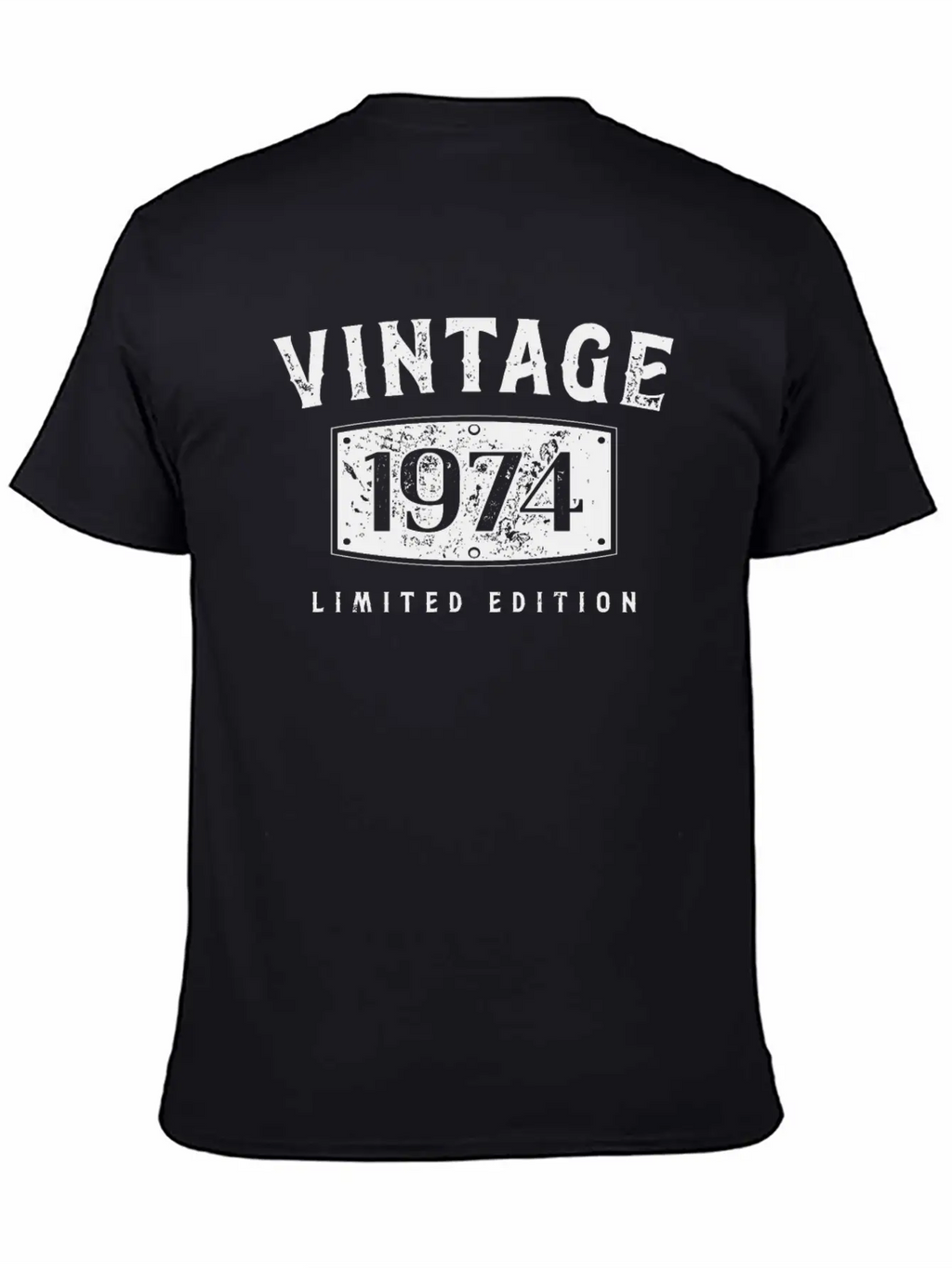 Birthday 1974 Limited Edition Vintage 1974 Breathable Soft Cotton T-Shirt – Timeless Casual Look