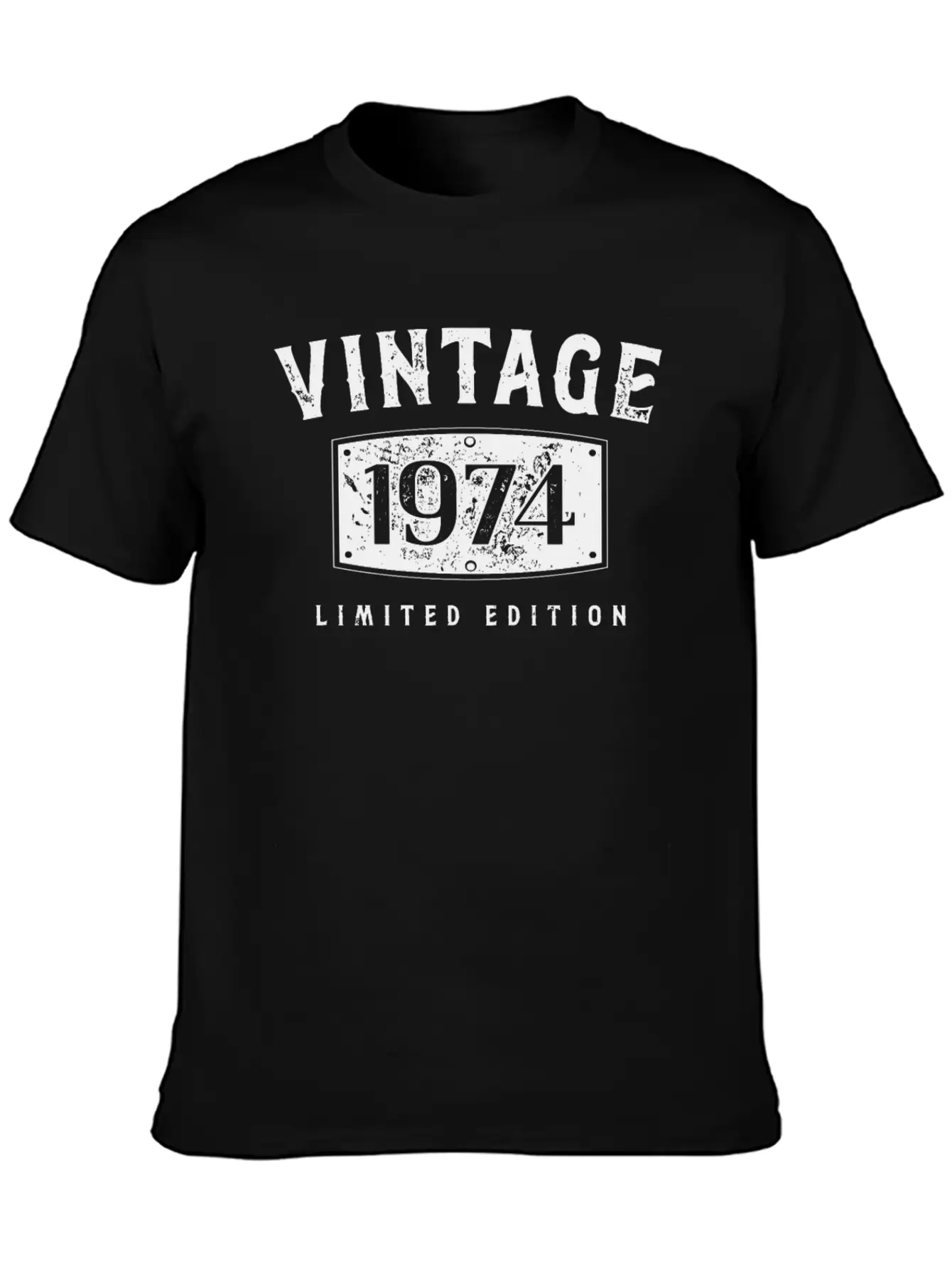 Birthday 1974 Limited Edition Vintage 1974 Breathable Soft Cotton T-Shirt – Timeless Casual Look