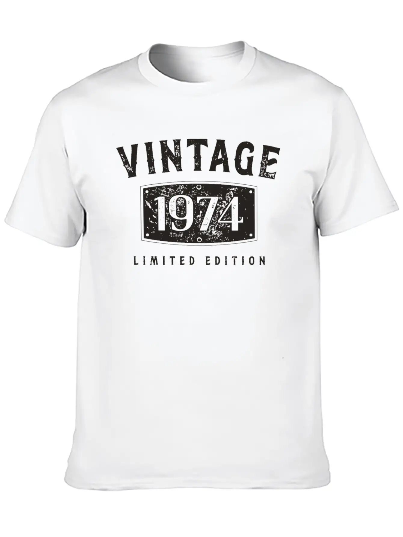 Birthday 1974 Limited Edition Vintage 1974 Breathable Soft Cotton T-Shirt – Timeless Casual Look