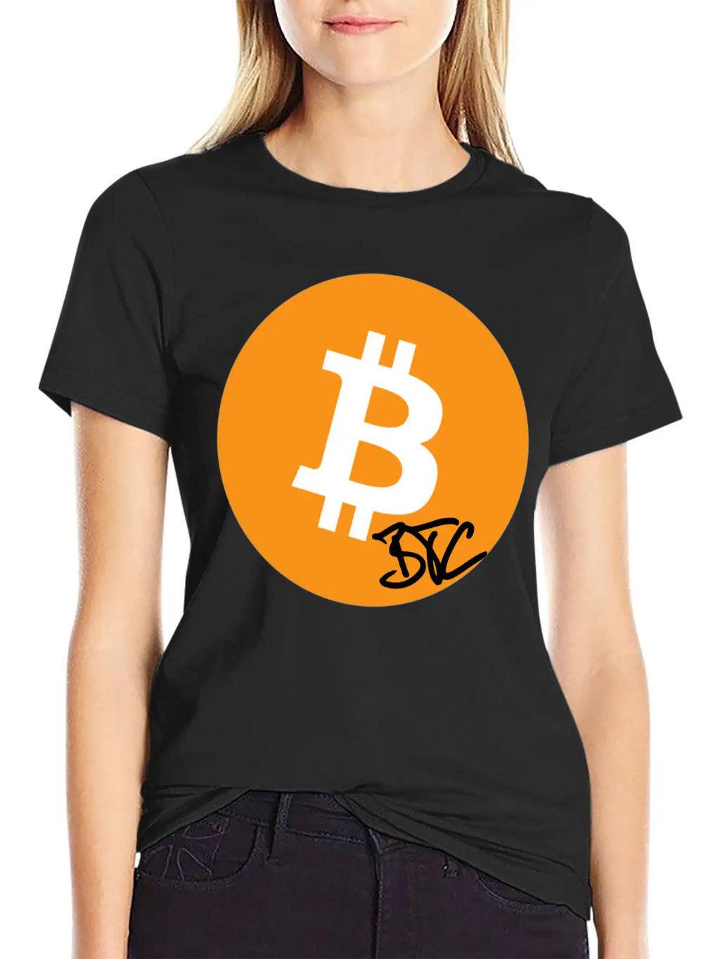 Bitcoin BTC CHART Unisex Casual T-Shirt – Clean Design For Daily Comfort