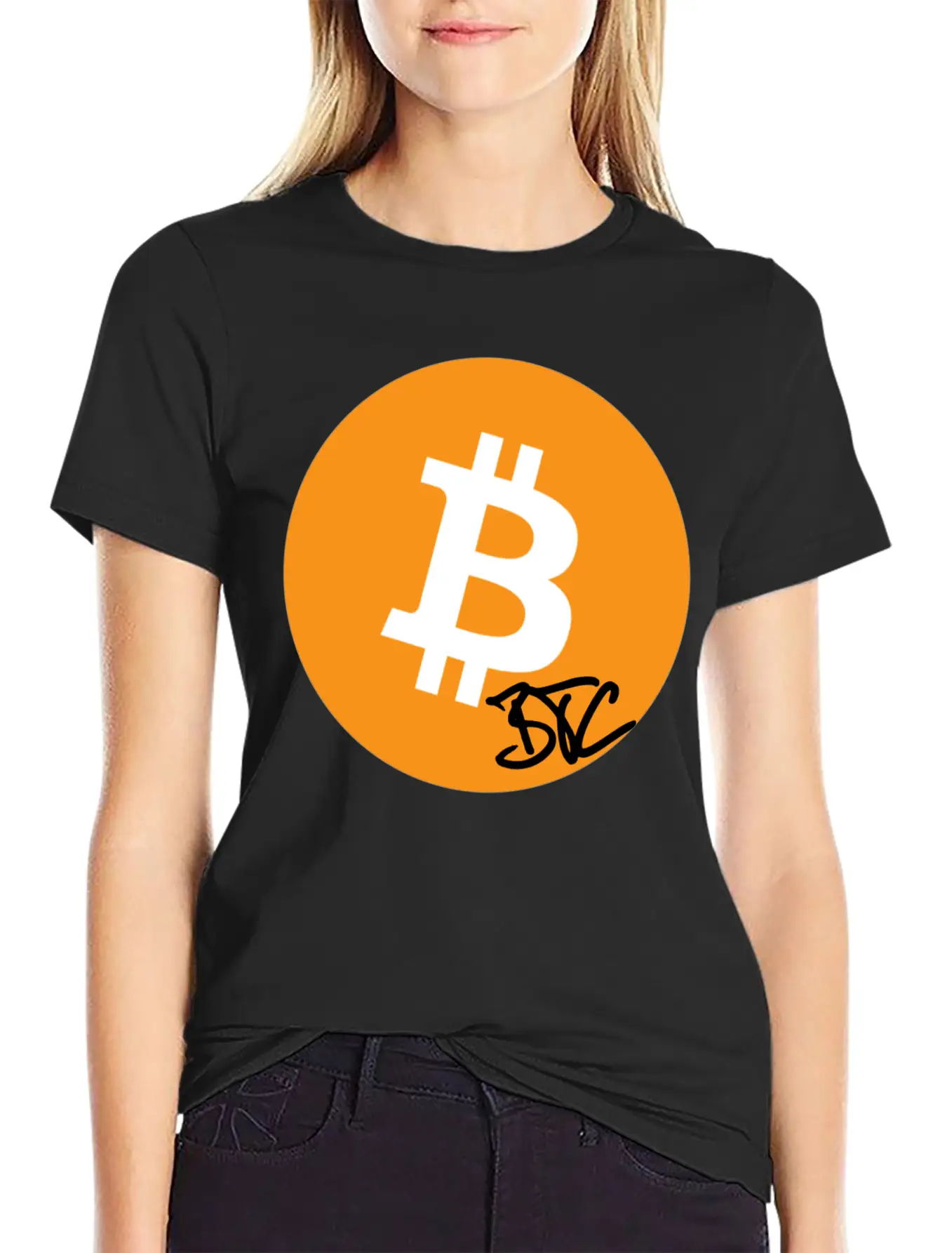 Bitcoin BTC CHART Unisex Casual T-Shirt – Clean Design For Daily Comfort