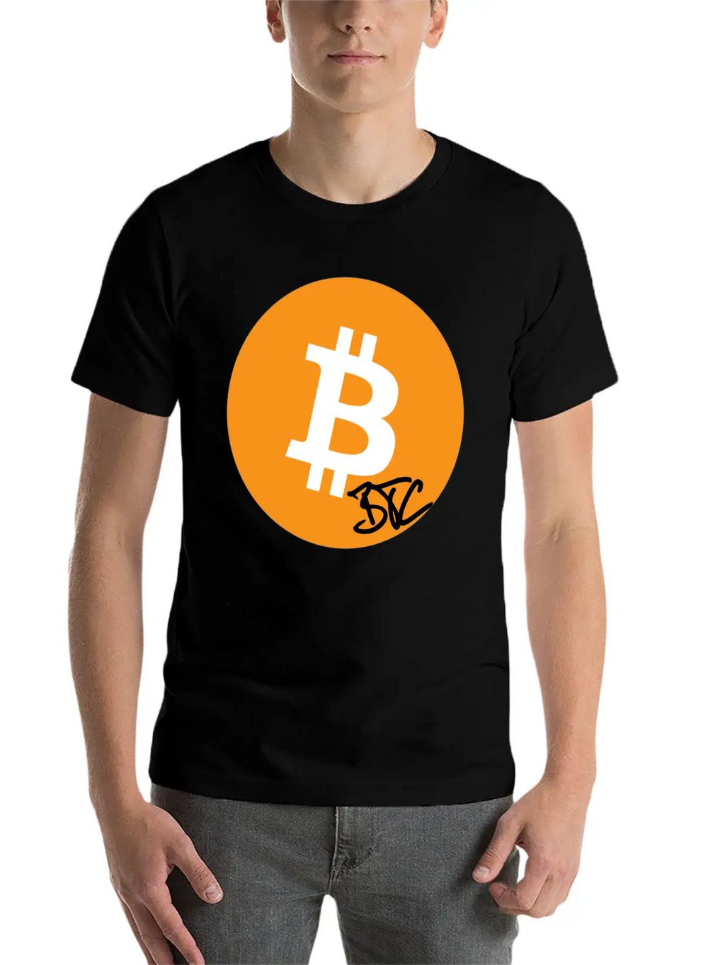 Bitcoin BTC CHART Unisex Casual T-Shirt – Clean Design For Daily Comfort