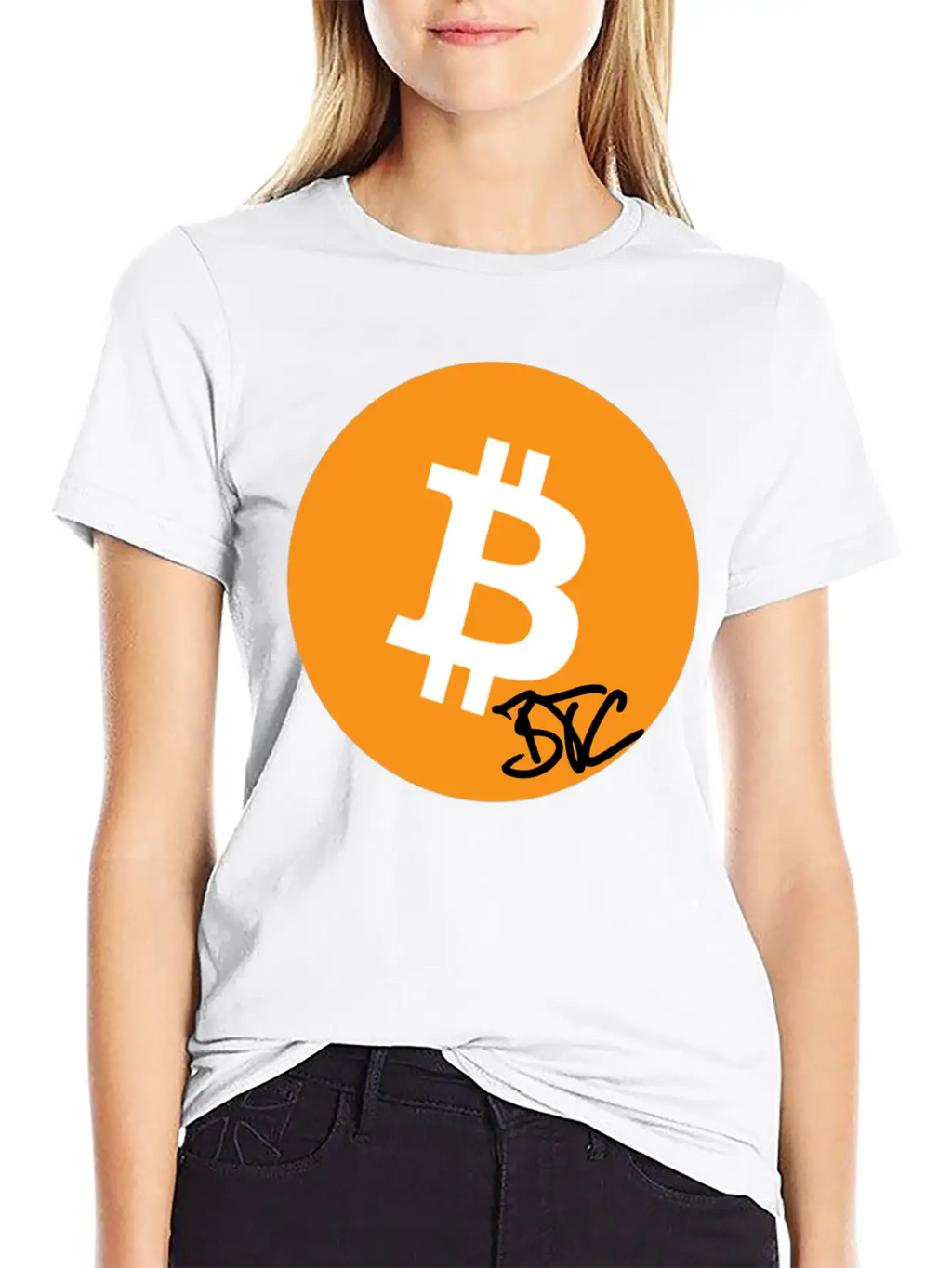 Bitcoin BTC CHART Unisex Casual T-Shirt – Clean Design For Daily Comfort