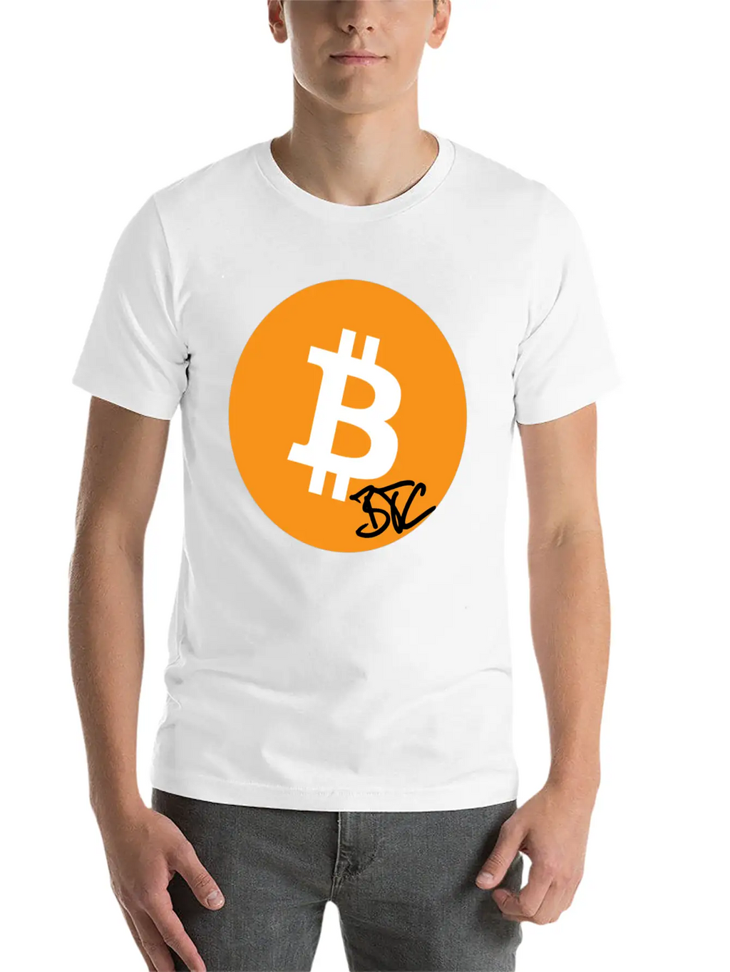 Bitcoin BTC CHART Unisex Casual T-Shirt – Clean Design For Daily Comfort